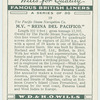 M. V. "Reina Del Pacifico".