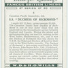 S. S. Duchess of Richmond.