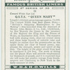 Q. S. T. S. Queen Mary.