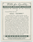 R. M. S. Olympic.