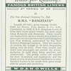 R. M. S. Rangitata.