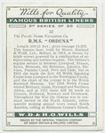 R. M. S. Orduna.