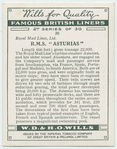 R. M.S. Asturias.