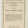 H.R.M. The Prince of Wales.
