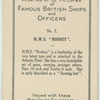 H.M.S. "Rodney".