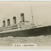 H. M. S. "Aquitania".