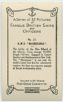 H.M.S. "Mauretania".