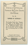 "Empress of Australia".