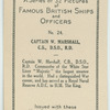 Captain W. Marhsall, C.B, D.S.O, R.D.