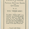 H. M. S. "Windsor Castle".