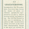 Leicestershire.