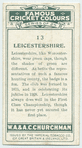 Leicestershire.