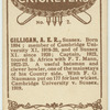 Gilligan, A.E.R., Sussex.