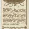 Tyldesley, E., Lancashire.