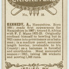 Kennedy, A., Hampshire.