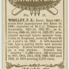 Woolley, F.E., Kent.