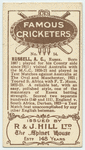 Russell, A.C., Essex.