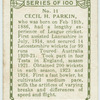 Cecil H. Parkin, Lancashire.