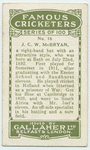 J.C.W. McBryan, Somerset.