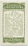 A.W. Carr, Notts.