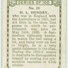 H.L. Hendry, Victoria.