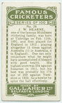 J.W. Hearne, Middlesex