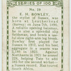 E.H. Bowley, Sussex.