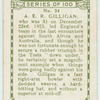 A.E.R. Gilligan, Sussex.