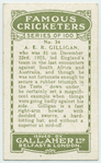 A.E.R. Gilligan, Sussex.