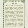 K.S. Duleepshinhji, Cambridge Univ.