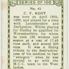 C.F. Root, Worcestershire.