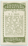 W.G. Grace, Goucestershire.