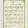 W.H. Ponsford, Victoria.