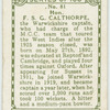 Hon. F.S.G. Calthorpe.