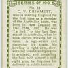 C.V. Grimmett, South Australia.