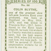 C. Blythe, Kent.