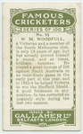 W.M. Woodfull, Victoria.