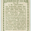 J.M. Gregory, New South Wales.