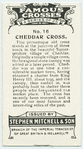 Cheddar Cross.