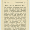 Austrian Archduke.