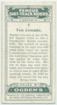 Tom Croombs.