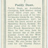Paddy Dean.
