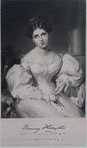 Fanny Kemble, 1809-1893.