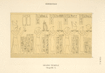 Denderah. Grand temple. Chapelle L.