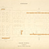 Denderah. Grand temple. Cryptes. Plan de l'étage souterrain.