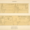 Denderah. Grand temple. Chambres de la terrasse. Osiris du sud. Chambre no. 3.