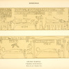 Denderah. Grand temple. Chambres de la terrasse. Osiris du sud. Chambre no. 3.