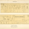 Denderah. Grand temple. Chambres de la terrasse. Osiris du nord. Chambre no. 3.