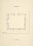 Denderah. Chapelle de la terrasse. Plan pour montrer la place des inscriptions.