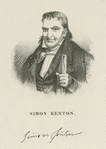 Simon Kenton, 1755-1836.